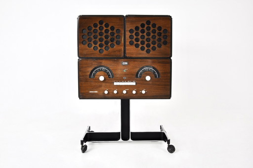 Stereo Rr-126 Radio Door Pier Giacomo & Achille Castiglioni Voor Brionvega, 1960S