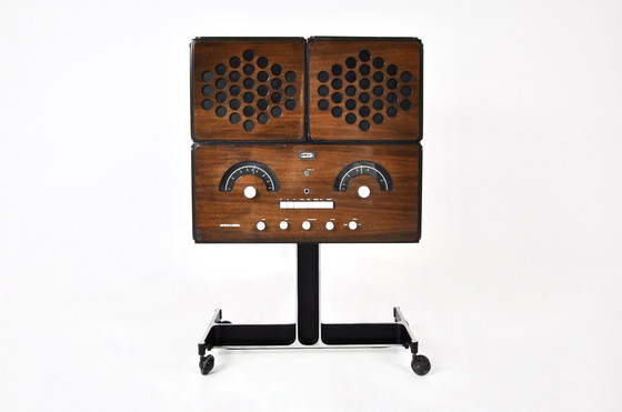 Image 1 of Stereo Rr-126 Radio Door Pier Giacomo & Achille Castiglioni Voor Brionvega, 1960S