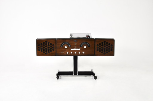 Stereo Rr-126 Radio Door Pier Giacomo & Achille Castiglioni Voor Brionvega, 1960S