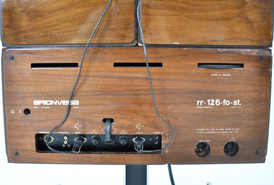 Image 1 of Stereo Rr-126 Radio Door Pier Giacomo & Achille Castiglioni Voor Brionvega, 1960S