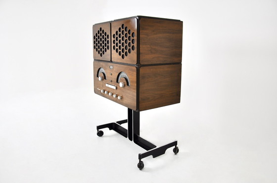 Image 1 of Stereo Rr-126 Radio Door Pier Giacomo & Achille Castiglioni Voor Brionvega, 1960S