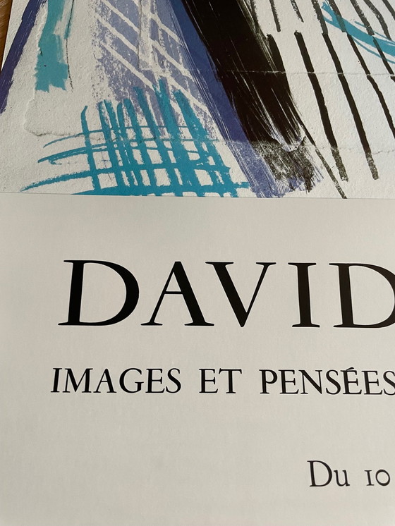 Image 1 of David Hockney, Images Et Pensées Pour Le Magazine "Vogue" Paris, Copyright David Hockney 1985- Imp. Union Paris, Gedrukt in Fran