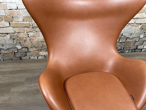 Image 1 of Fritz Hansen Egg Chair Cognac