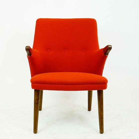 Image 1 of Vintage teakhouten fauteuil van Svend Skipper, Denemarken