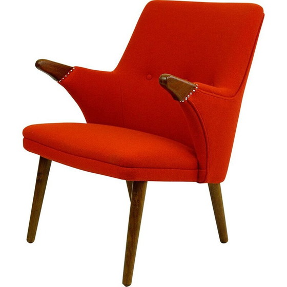 Image 1 of Vintage teakhouten fauteuil van Svend Skipper, Denemarken