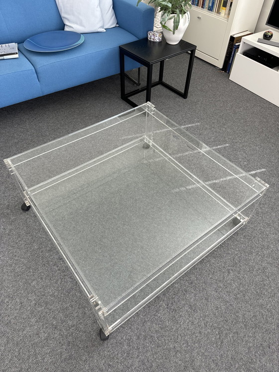 Image 1 of Van Tellingen tafel glas en plexiglas