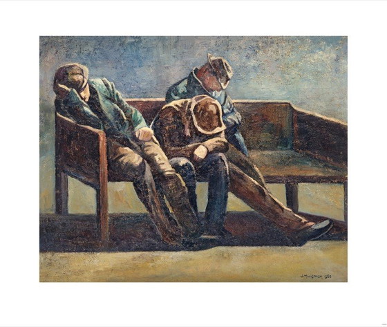 Image 1 of Jopie Huisman --Kleurengiclee--De Drie Gebroeders