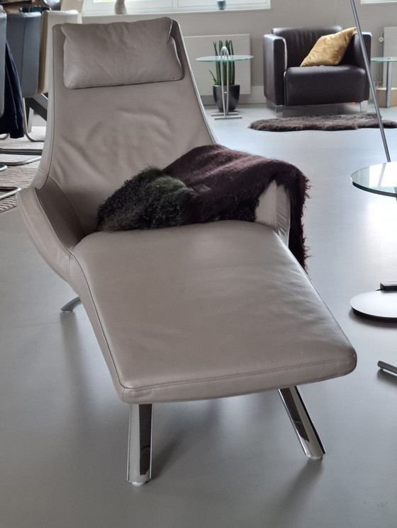 Image 1 of Rolf Benz Fauteuil Leder Beige