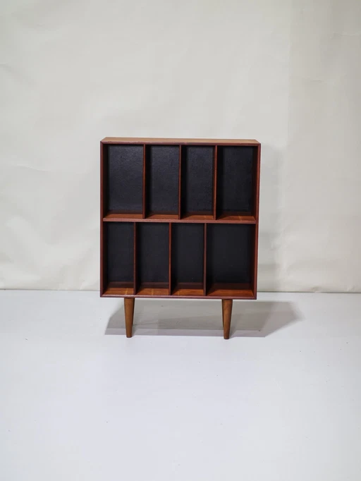 Lp Kast Platenkast Deens Teakhout Vintage