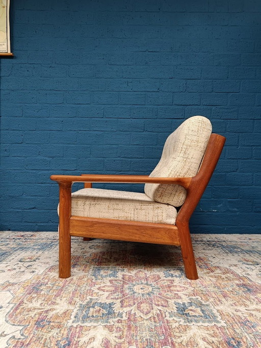 Vintage Deense Fauteuil