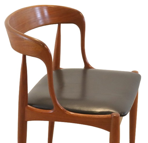 Image 1 of 6x Johannes Andersen voor Uldum stoelen eetkamerstoelen vintage