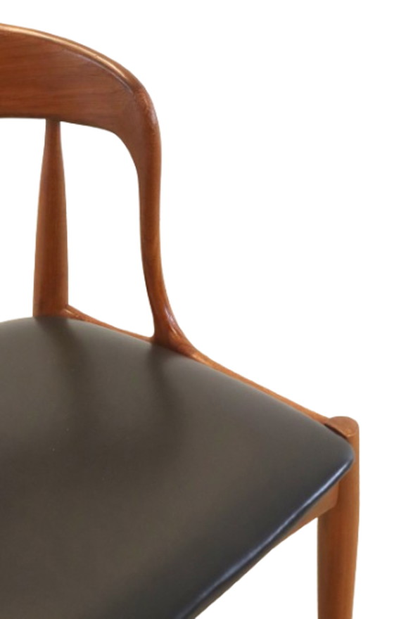 Image 1 of 6x Johannes Andersen voor Uldum stoelen eetkamerstoelen vintage