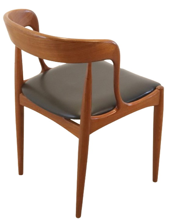 Image 1 of 6x Johannes Andersen voor Uldum stoelen eetkamerstoelen vintage