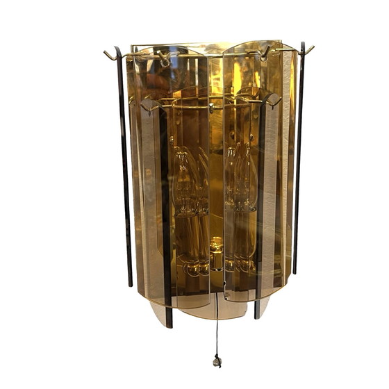 Image 1 of Wandlamp Sconce In Hollywood Regency Stijl, Sölken Leuchten, Duitsland, 1980S.