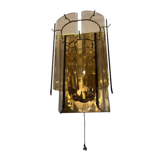 Image 1 of Wandlamp Sconce In Hollywood Regency Stijl, Sölken Leuchten, Duitsland, 1980S.