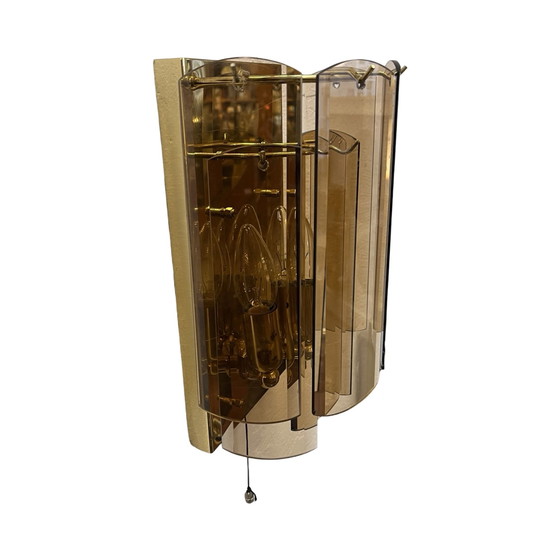 Image 1 of Wandlamp Sconce In Hollywood Regency Stijl, Sölken Leuchten, Duitsland, 1980S.