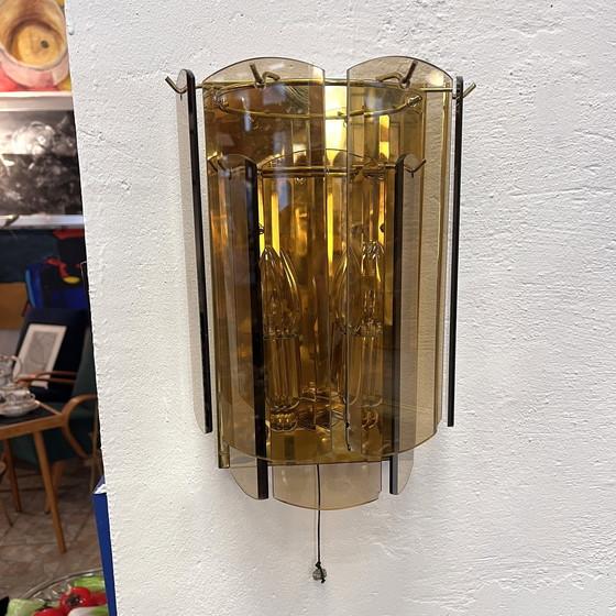 Image 1 of Wandlamp Sconce In Hollywood Regency Stijl, Sölken Leuchten, Duitsland, 1980S.