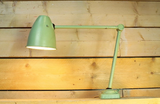 Image 1 of Prachtige Industriële Scharnier Lamp 50S  Lbl (Leipzig)