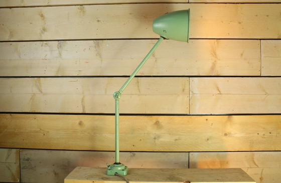 Image 1 of Prachtige Industriële Scharnier Lamp 50S  Lbl (Leipzig)