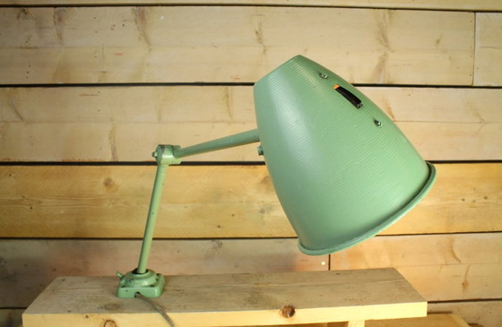 Image 1 of Prachtige Industriële Scharnier Lamp 50S  Lbl (Leipzig)