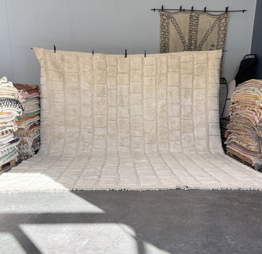 Marokkaans Beni Ourain Vloerkleed 400X500 Cm