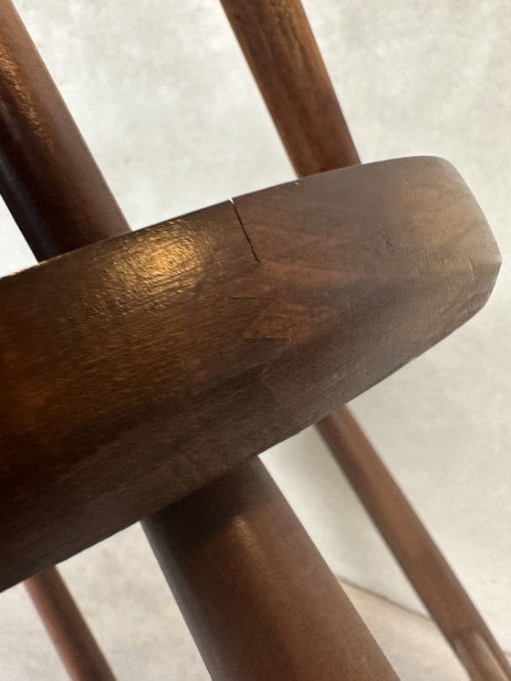 Image 1 of 2x vintage spijlenstoel