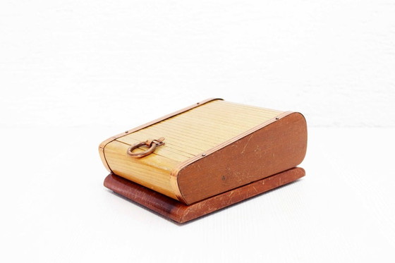 Image 1 of Art Deco sigaren humidor / Art Deco kantoor kit