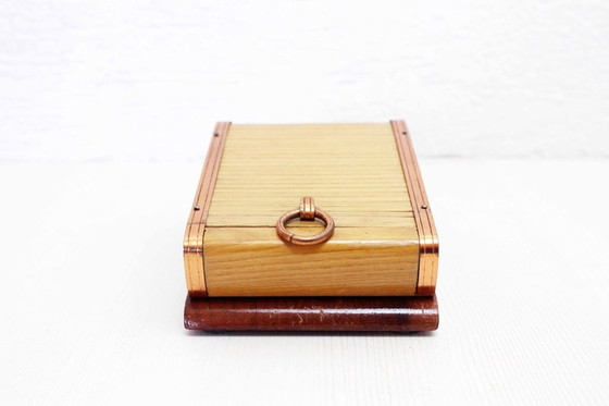 Image 1 of Art Deco sigaren humidor / Art Deco kantoor kit