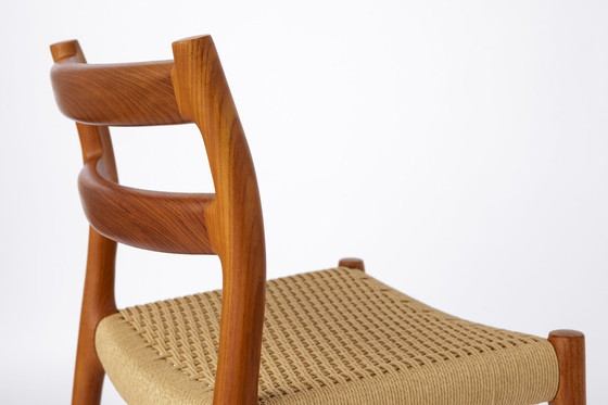 Image 1 of 1 van 6 Niels Moller stoelen, model 84, jaren 1970, Teak, Vintage, Deens