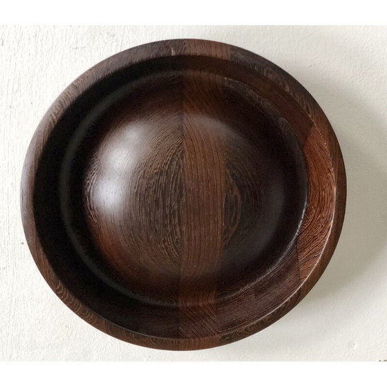 Image 1 of Vintage Deense rozenhouten ijsemmer door Jens Quistgaard voor Dansk, Denemarken 1960