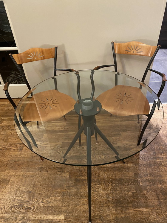 Image 1 of Vintage Italiaanse eetkamerset