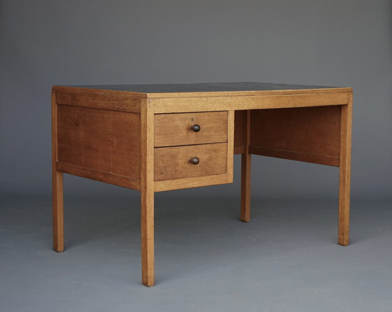 Image 1 of Eikenhouten PTT-bureau Haagse School, jaren 1930