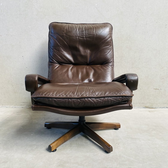 Image 1 of Leren Fauteuil André Vandenbeuck Merk Strässle