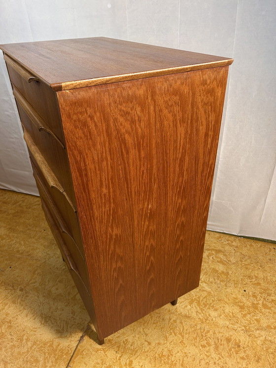 Image 1 of Mid Century Retro Vintage Teak ladekast 1960