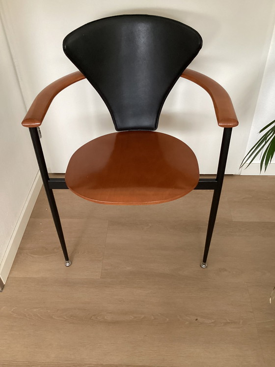 Image 1 of 4xVintage eetkamerstoelen