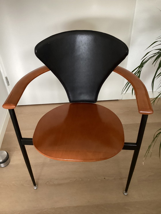 Image 1 of 4xVintage eetkamerstoelen