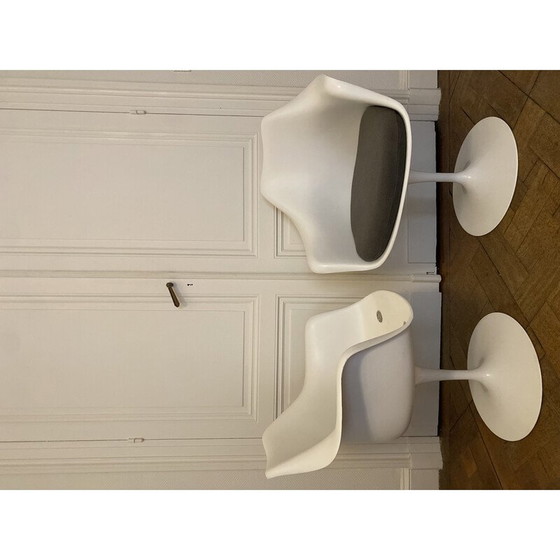 Image 1 of Vintage Tulip draaibare fauteuil van Eero Saarinen voor Knoll International, 1960