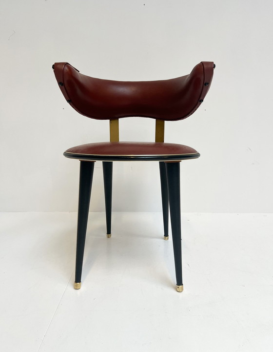 Image 1 of Set Umberto Mascagni Stoelen (2), 1960'S