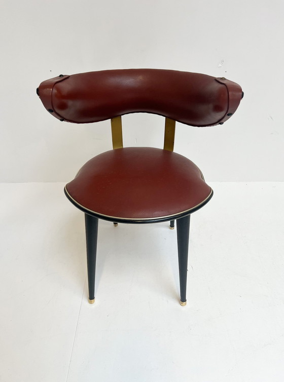 Image 1 of Set Umberto Mascagni Stoelen (2), 1960'S