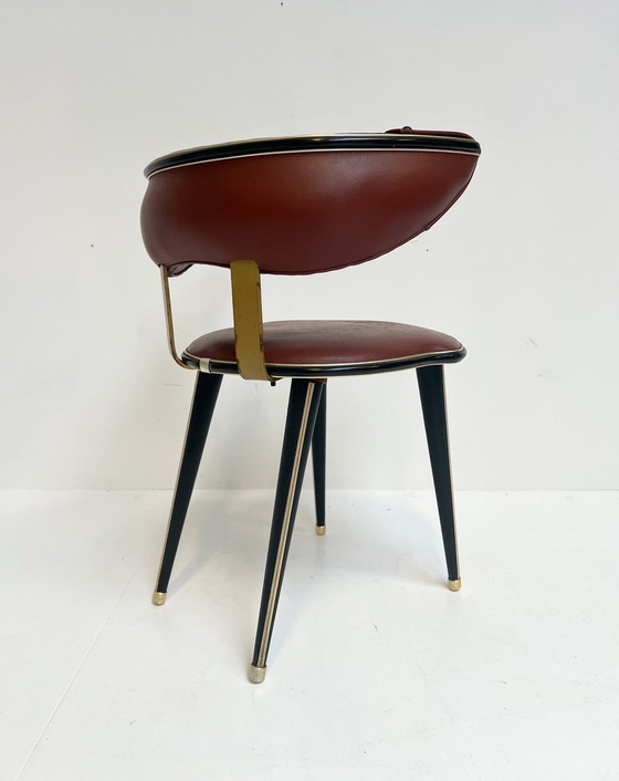 Image 1 of Set Umberto Mascagni Stoelen (2), 1960'S