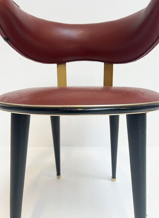 Image 1 of Set Umberto Mascagni Stoelen (2), 1960'S