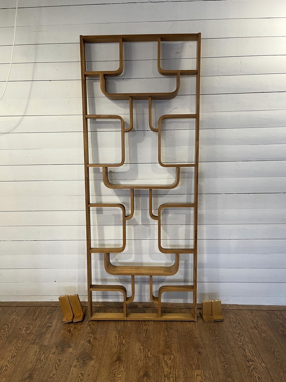 Image 1 of Midcentury Roomdivider van Ludvik Volak - vierkant model - met steunen