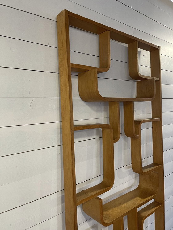 Image 1 of Midcentury Roomdivider van Ludvik Volak - vierkant model - met steunen