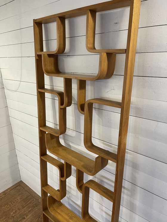 Image 1 of Midcentury Roomdivider van Ludvik Volak - vierkant model - met steunen