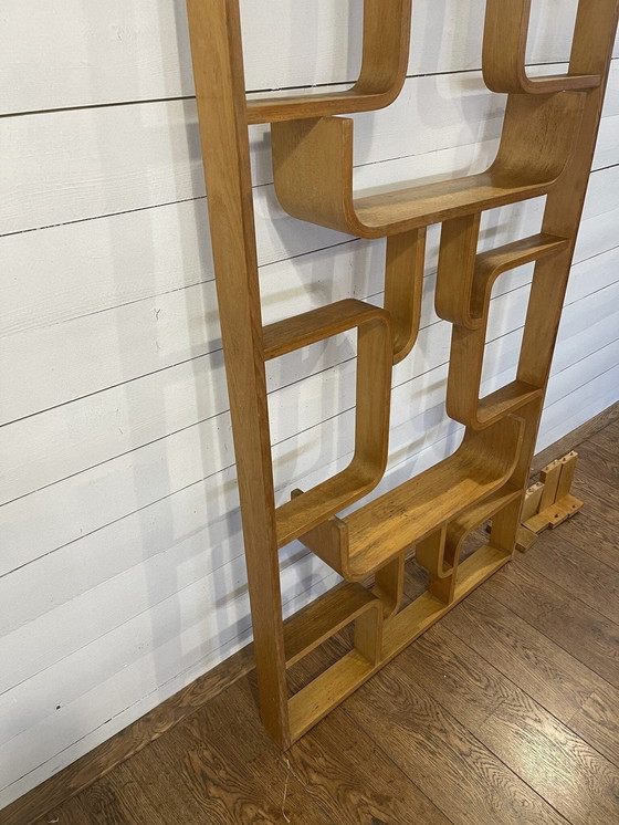 Image 1 of Midcentury Roomdivider van Ludvik Volak - vierkant model - met steunen