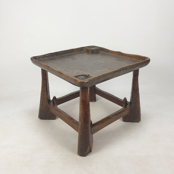 Image 1 of Mid century set van houten stoel en tafel, 1950