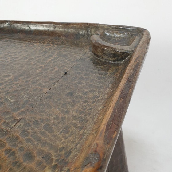 Image 1 of Mid century set van houten stoel en tafel, 1950