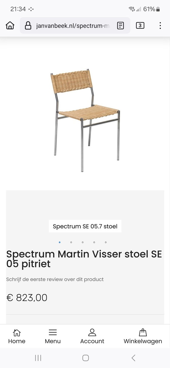 Image 1 of 4 Eetkamerstoelen Spectrum