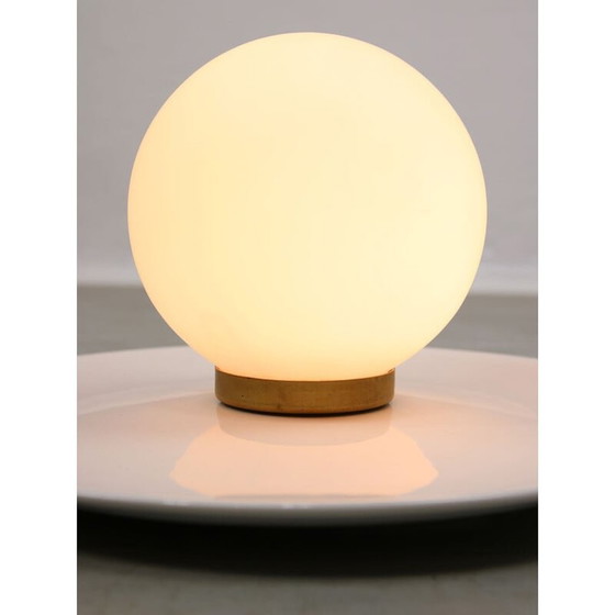 Image 1 of Vintage witte keramische wandlamp