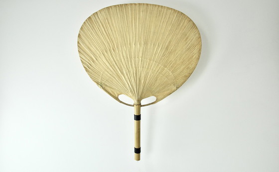 Image 1 of Paar "Uchiwa" wandlampen van Ingo Maurer voor M Design, 1970S